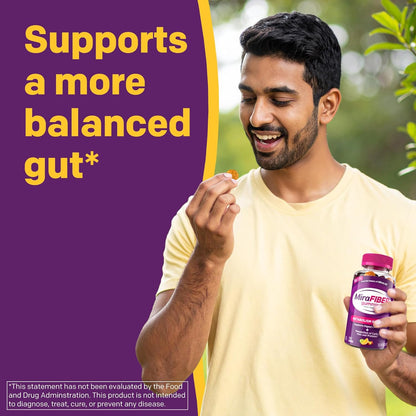 Gut Health Fiber Gummies, 8g Daily Boost
