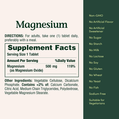Premium Magnesium for Vitality & Health