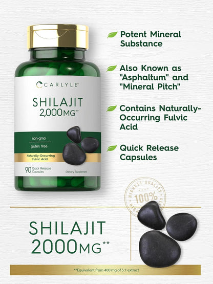 Himalayan Shilajit Energy Capsules