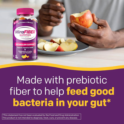 Gut Health Fiber Gummies, 8g Daily Boost