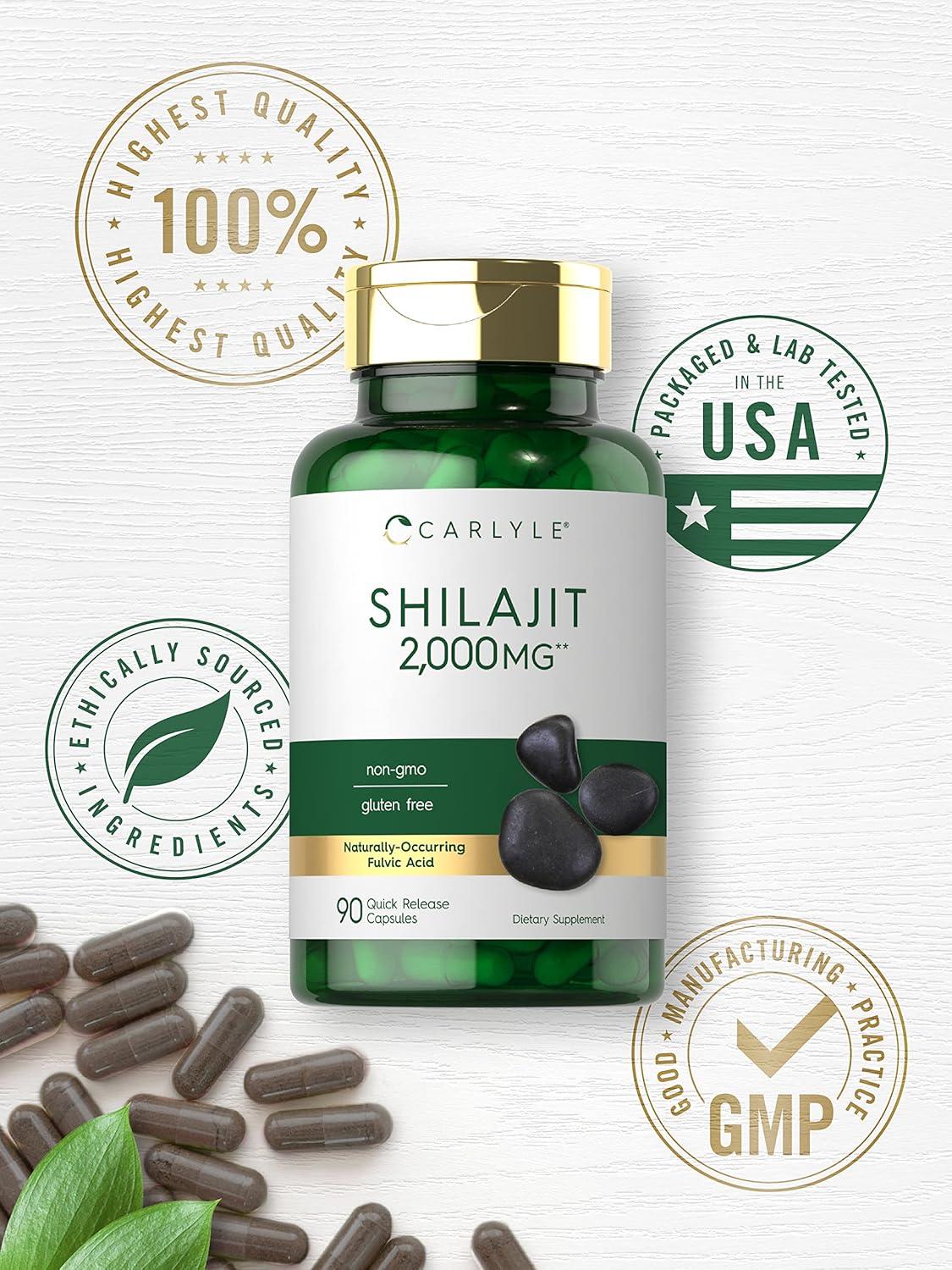 Himalayan Shilajit Energy Capsules